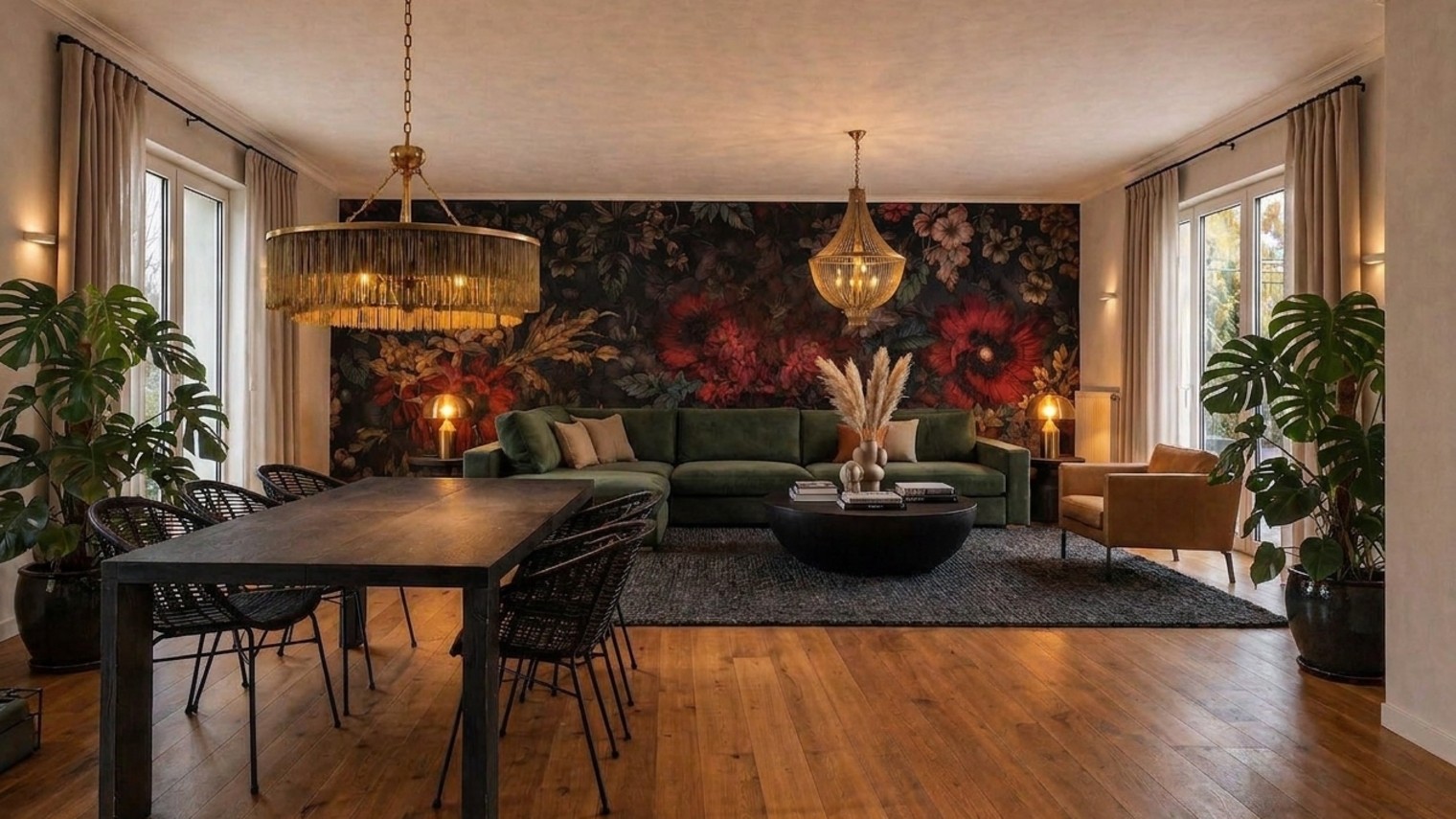 How to Style a Maximalist Living Room (Without ChatGPT Erasing Your Wallpaper)