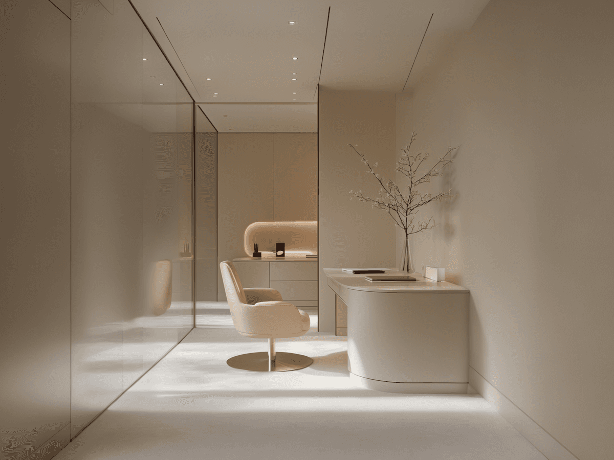 Minimalist Office View