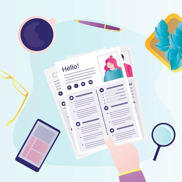 Visual examples of professional resume summaries for various positions.