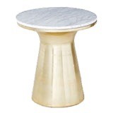 Marble Topped Side Table