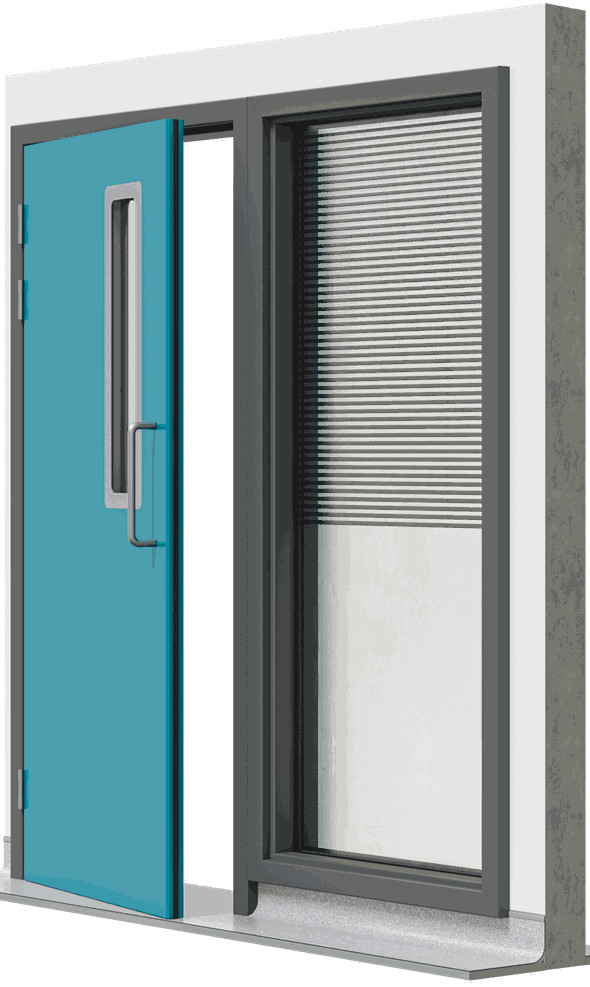 Hygidoor and Hygiscreen working together seamlessly