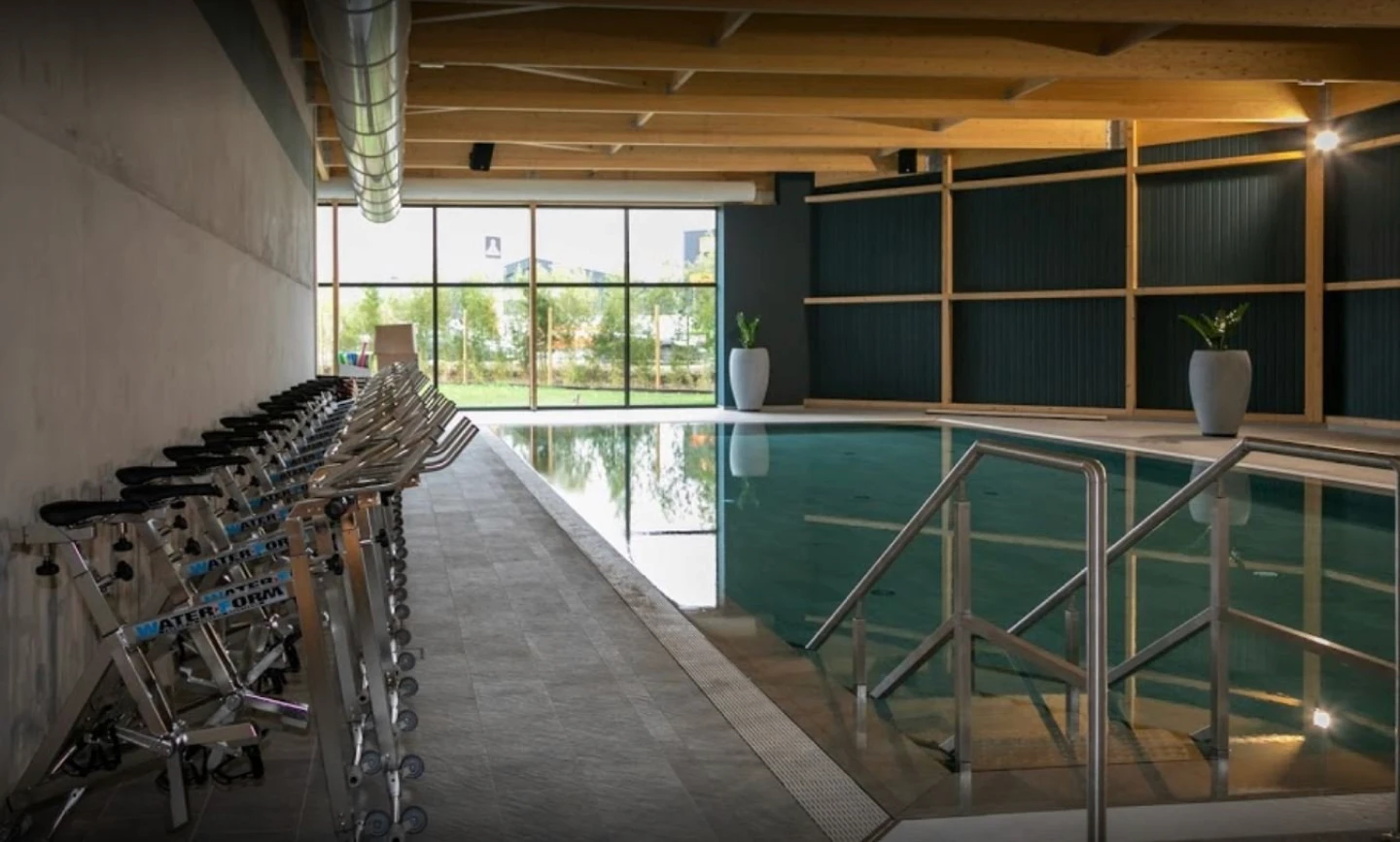 Piscine intérieure du complexe L'étincelle à Sélestat