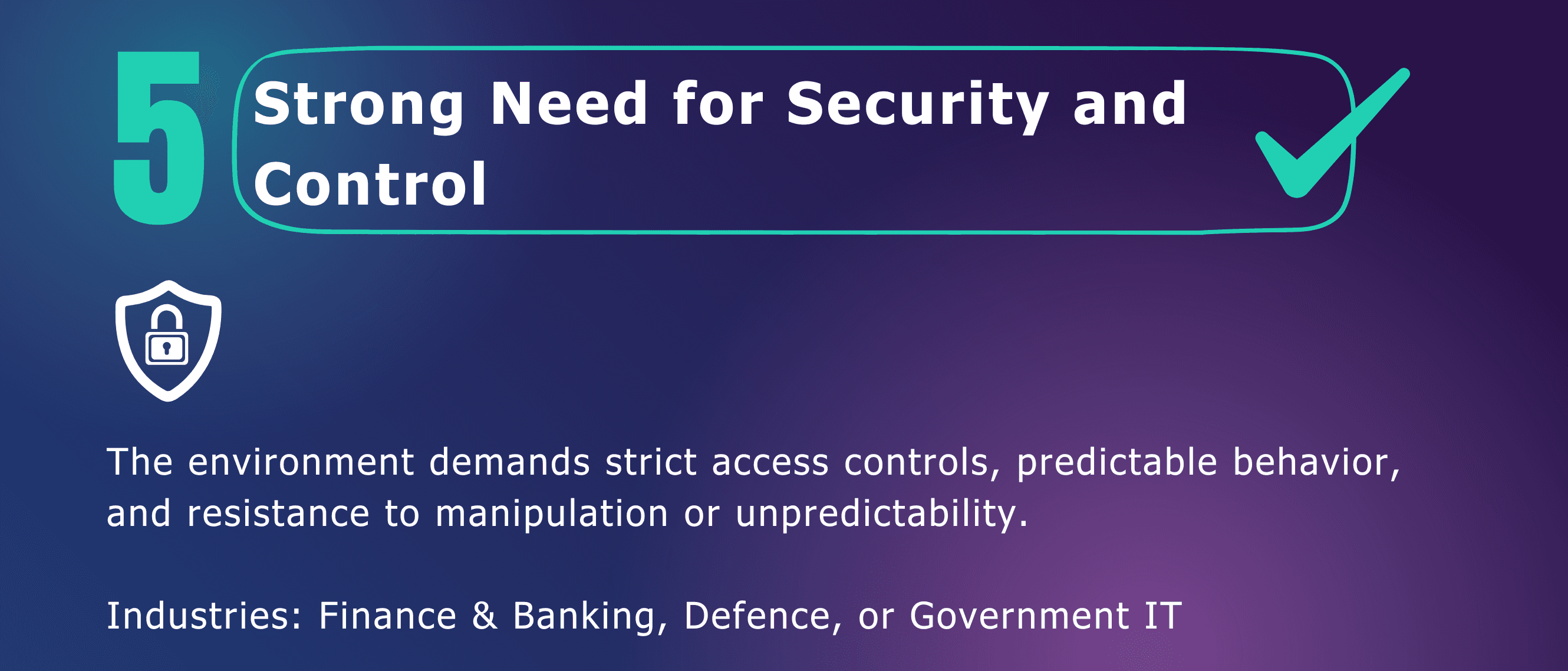 Deterministic AI is Predictable