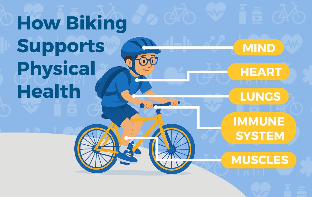 The Healthy Way to Go: How Biking Supports Your Physical Health
