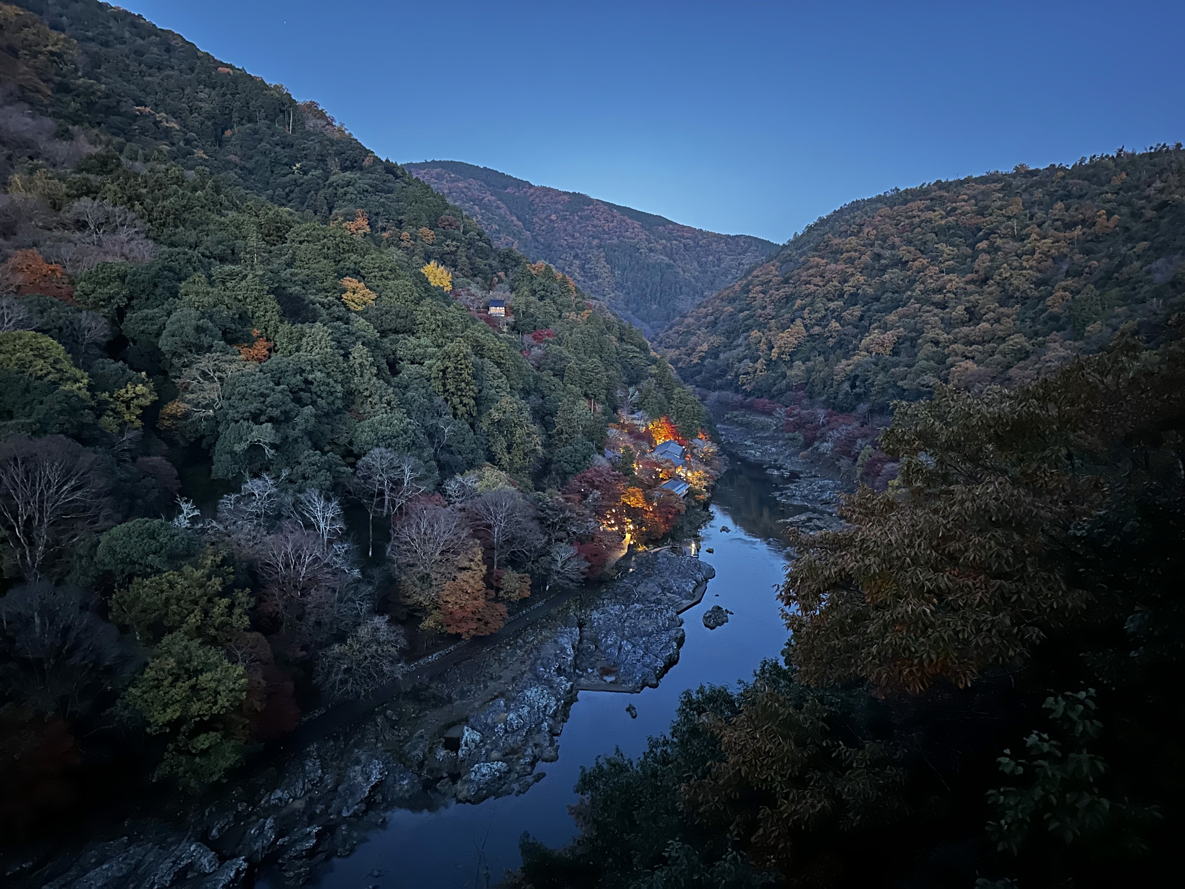 a person standing in front of a building