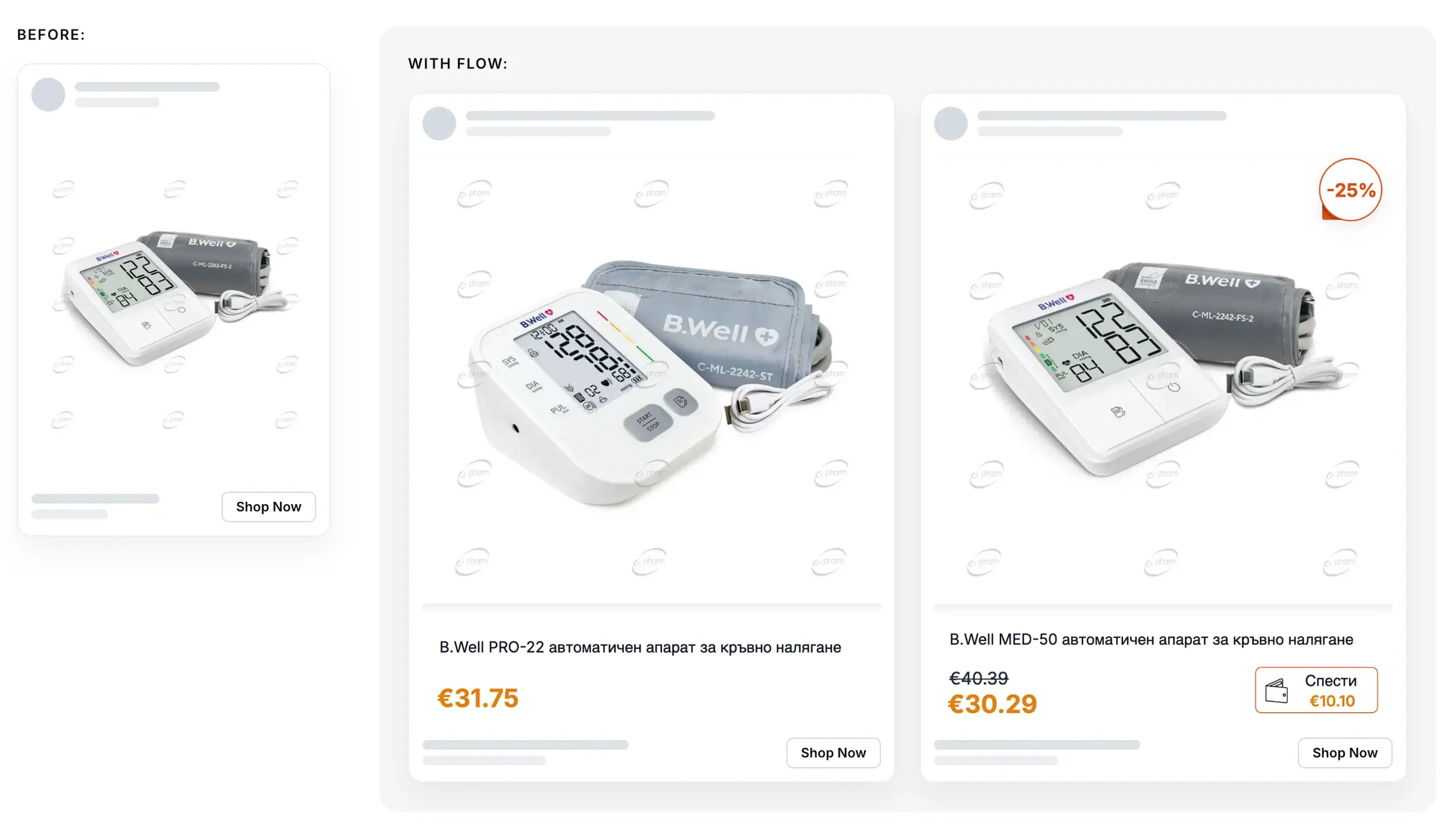 epharm and flow catalog ads
