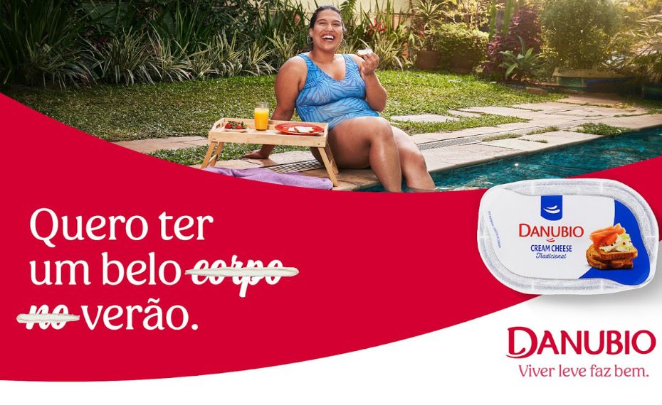 Danubio se reposiciona e convida consumidores a viverem com mais leveza