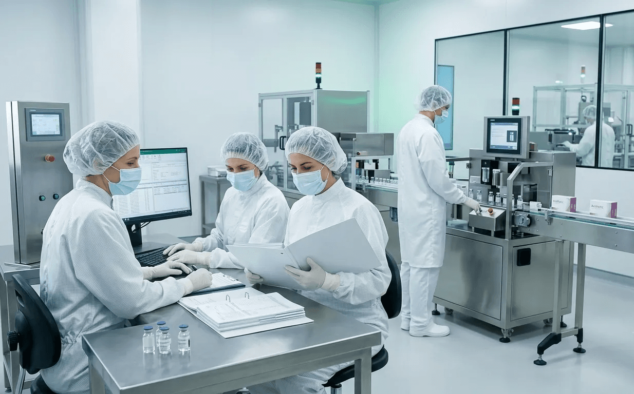 Quality control process for injectable aesthetic product manufacturing