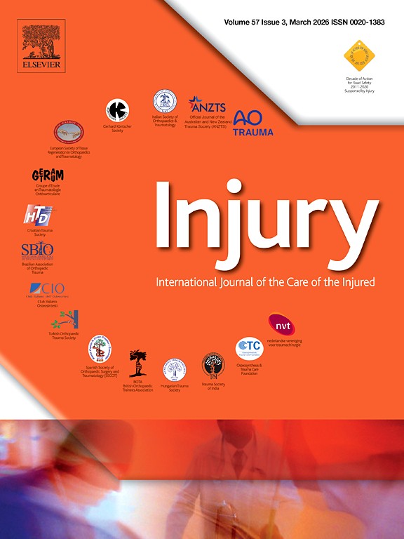 Injury Journal Cover