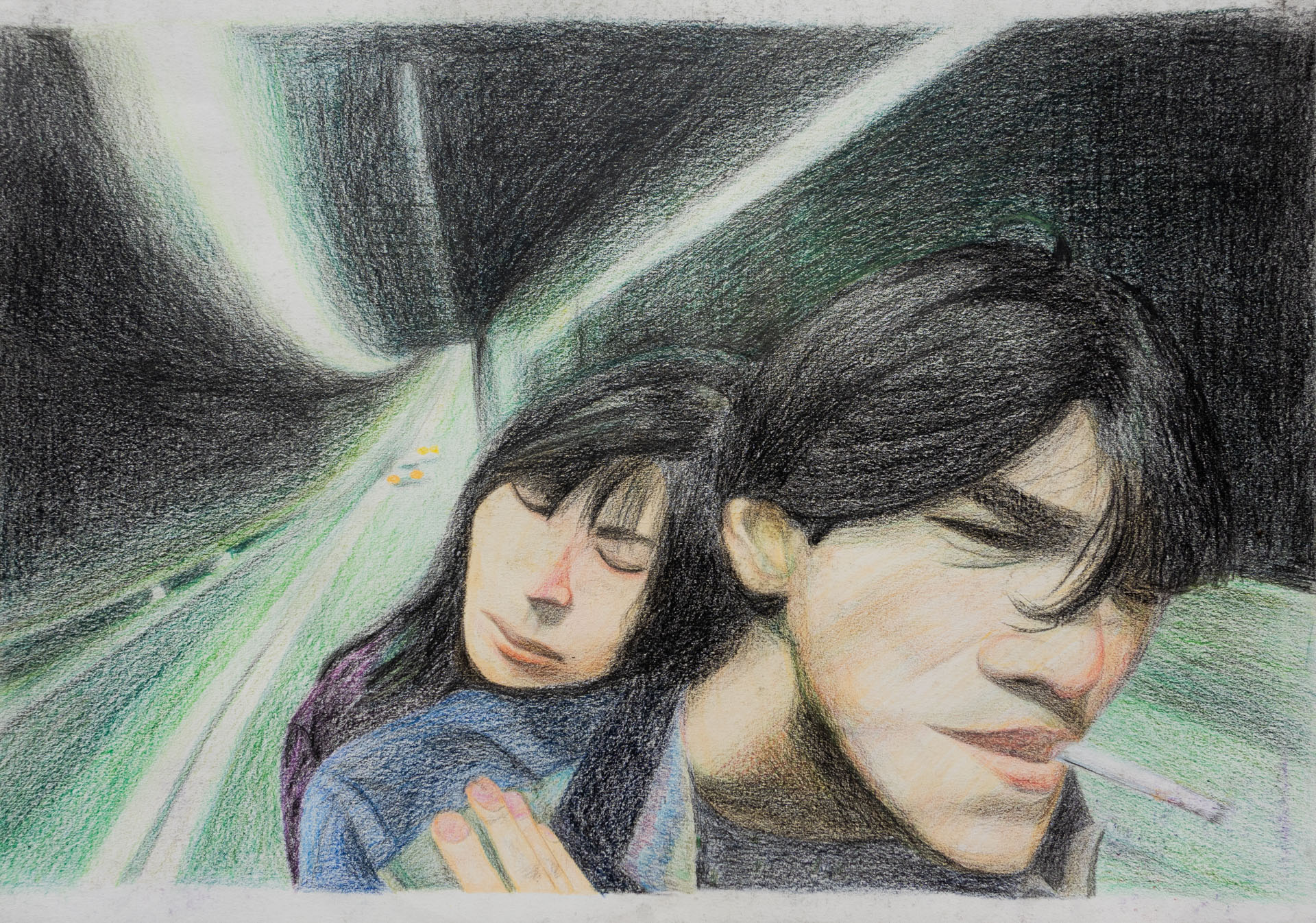 fallen angel illustration