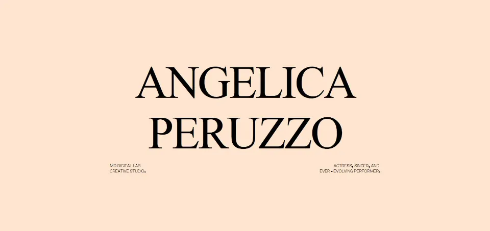 Sito Web Angelica Peruzzo
