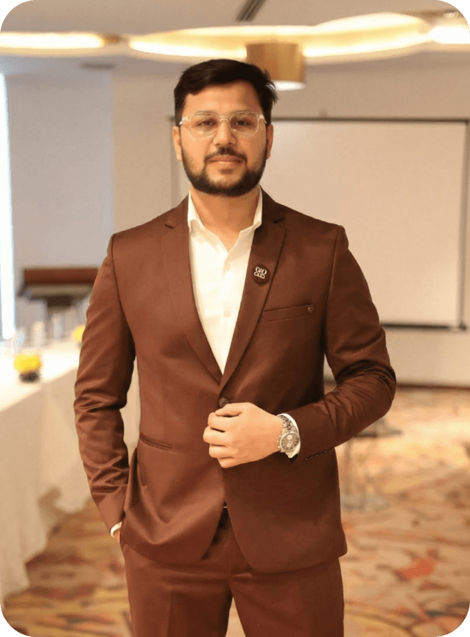 man wearing white V-neck shirt