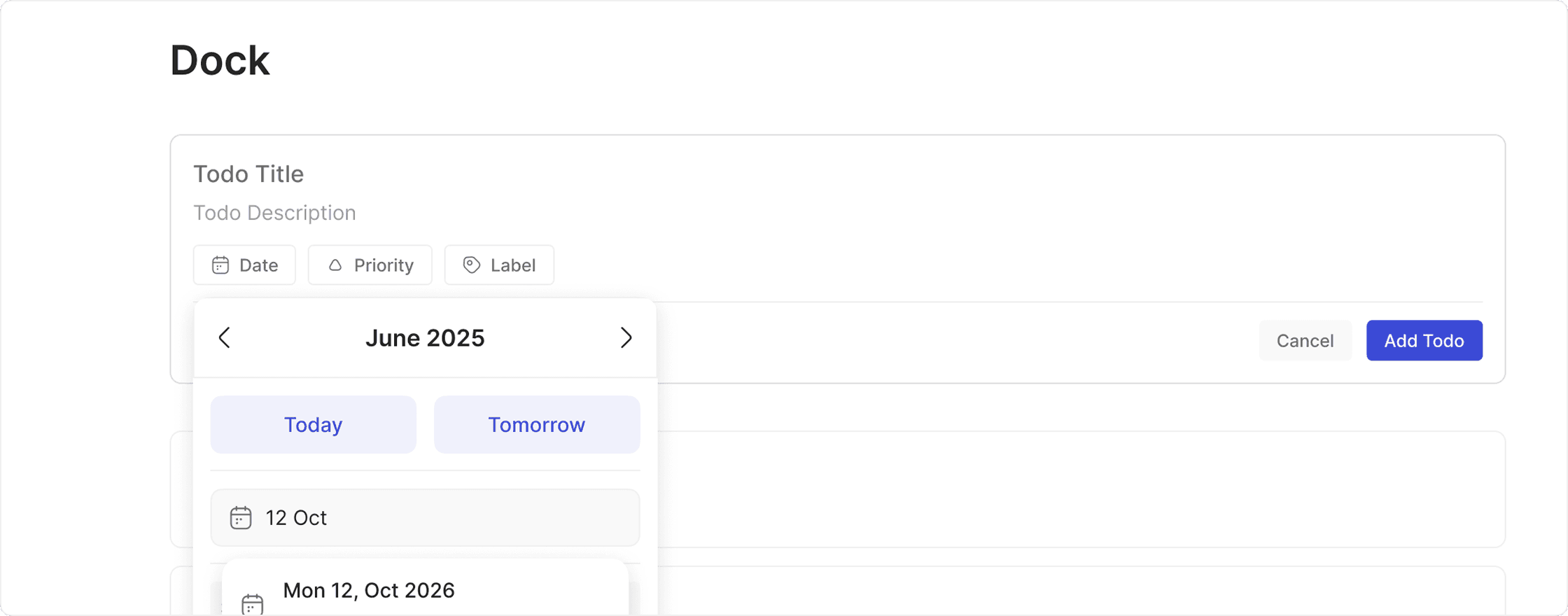 Effortless task capture in klarto