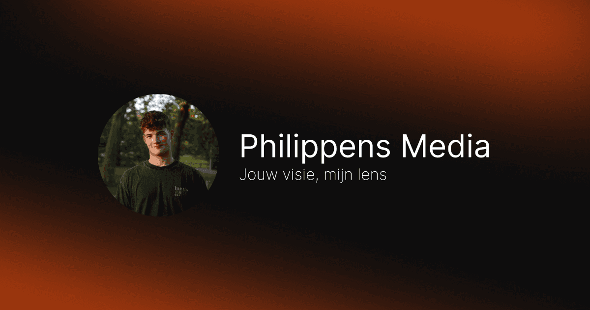 Philippens Media - Jouw visie, mijn lens voor indrukwekkende