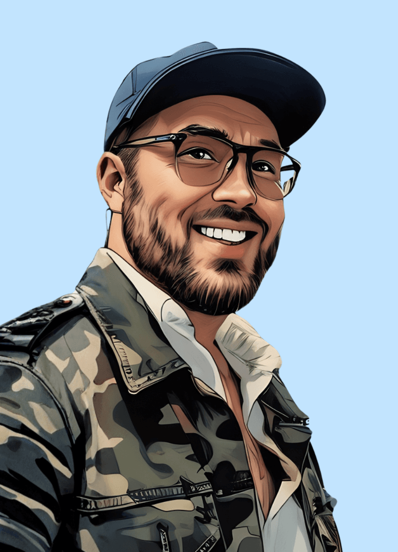 A portrait of a businessman