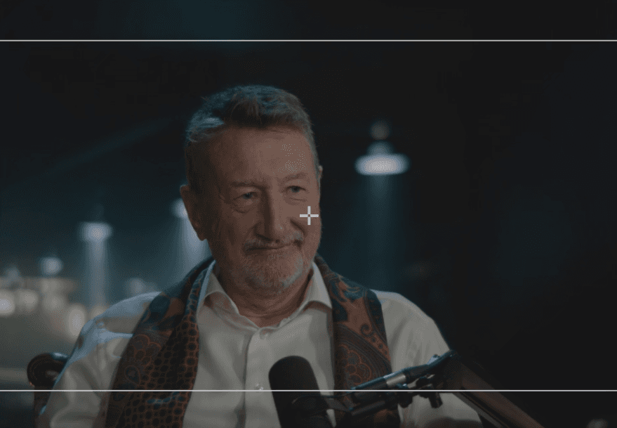 Showrunner Steven Knight at Film Soho V Studio recording Peaky Blinders Immortal Man Podcast