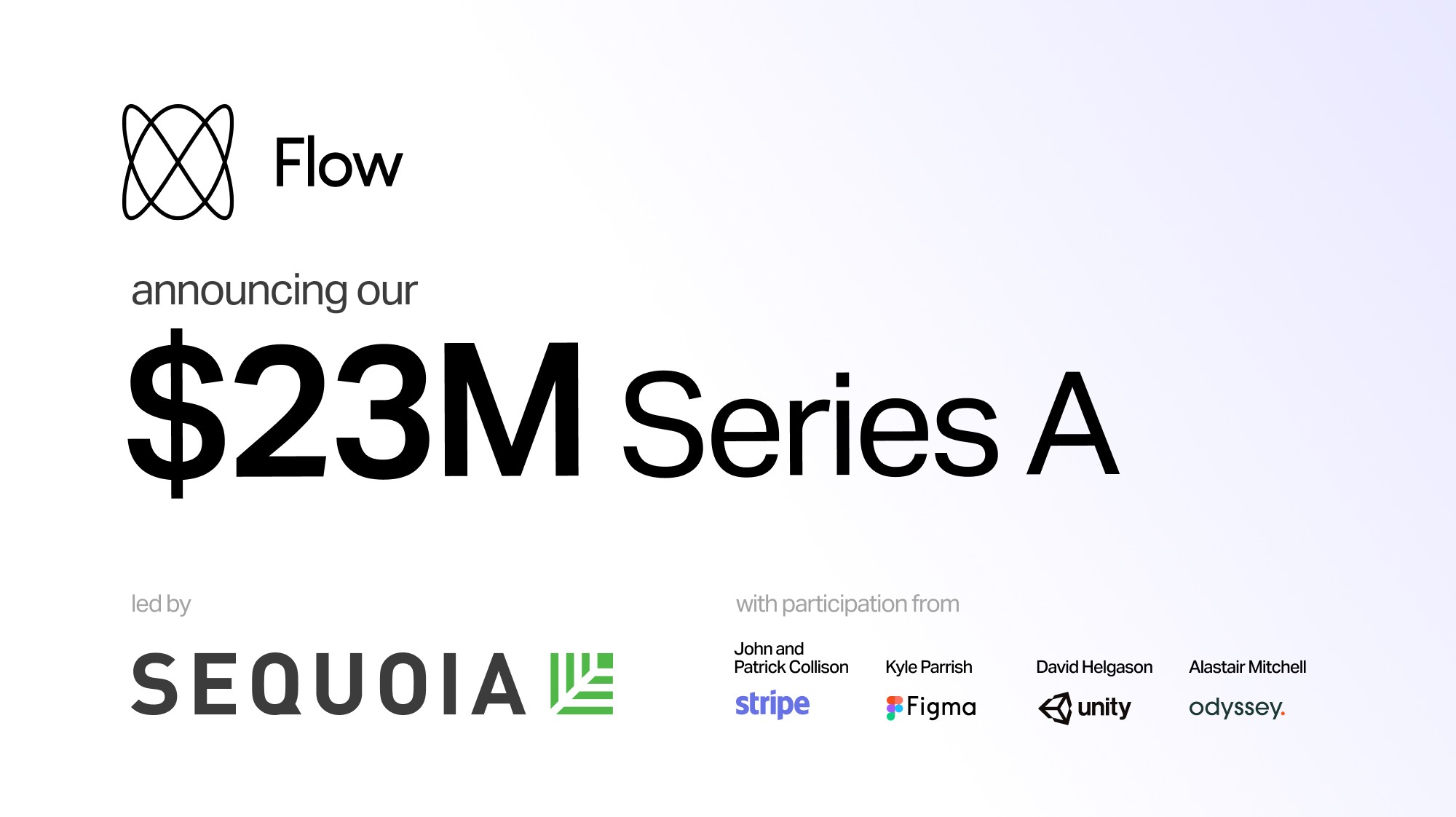Announcing Flow’s $23M Series A, Led by Sequoia