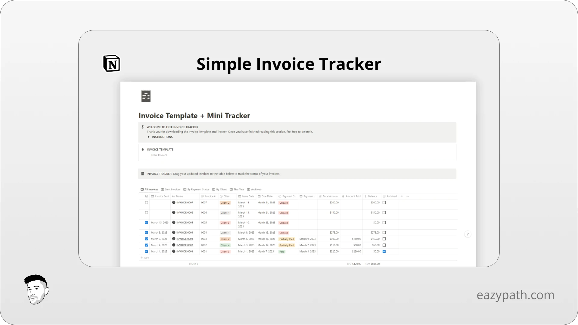 Business Notion Templates - Steffy