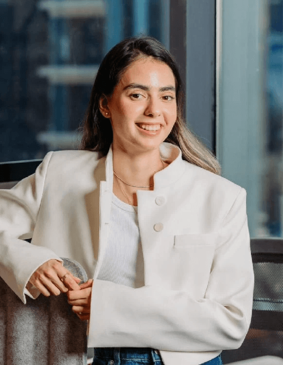 Portrait of a young man with beard