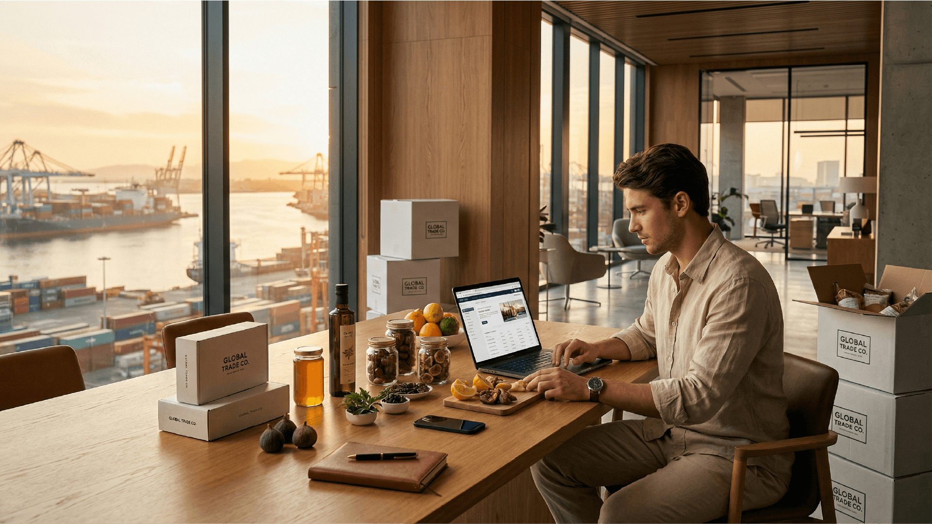 Start a Foodstuff Import and Export Business in Dubai