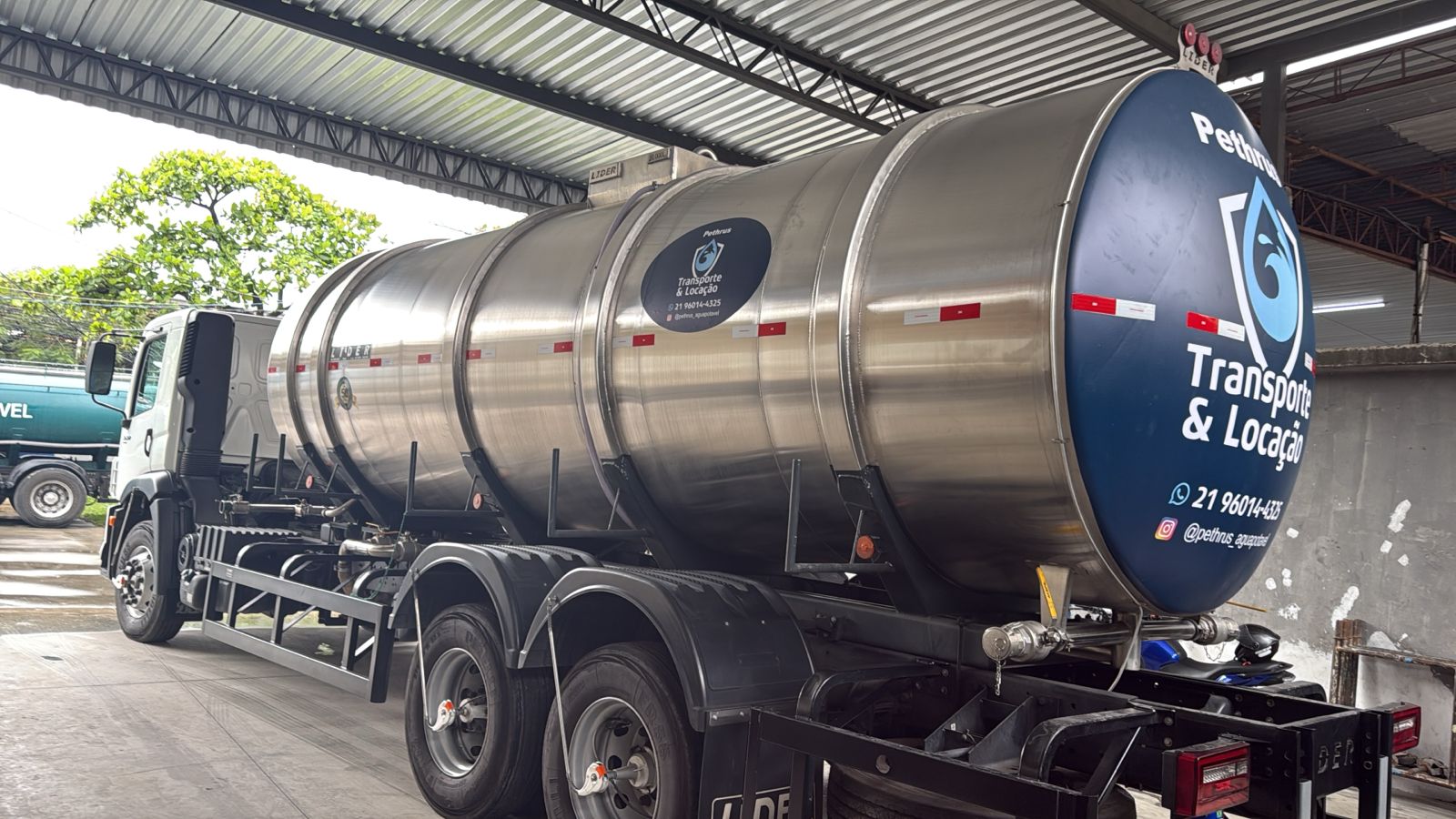 Transporte de água - Combate a incêncios - PETHRUS ÁGUA POTÁVEL