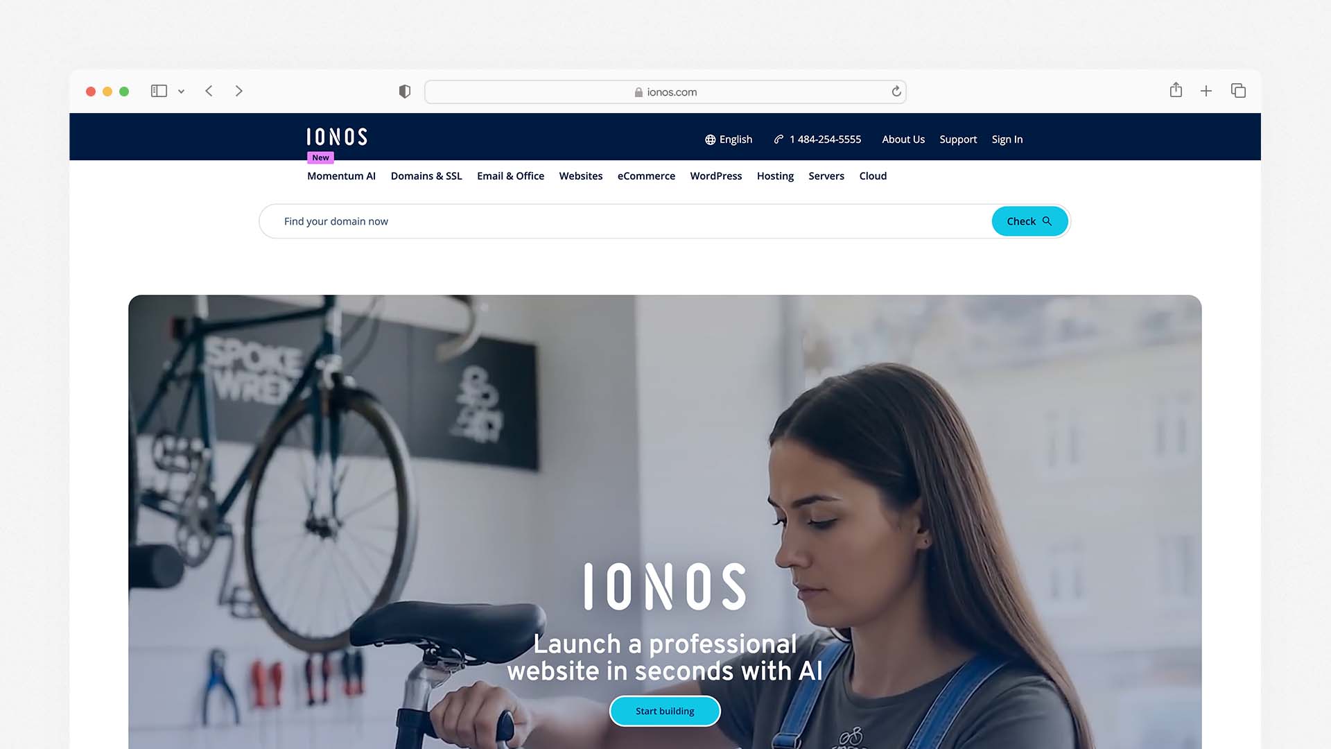IONOS — Best for the Lowest Entry-Point Cost
