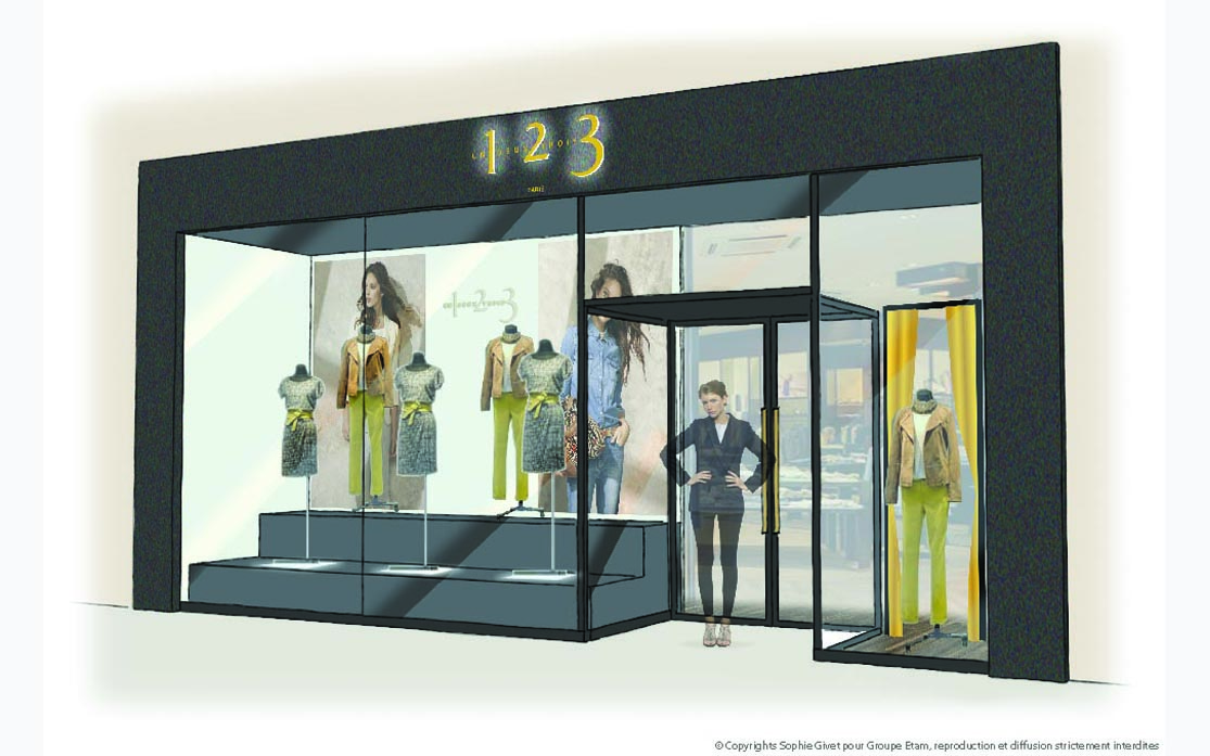 Photomontage du Concept Centre Ville