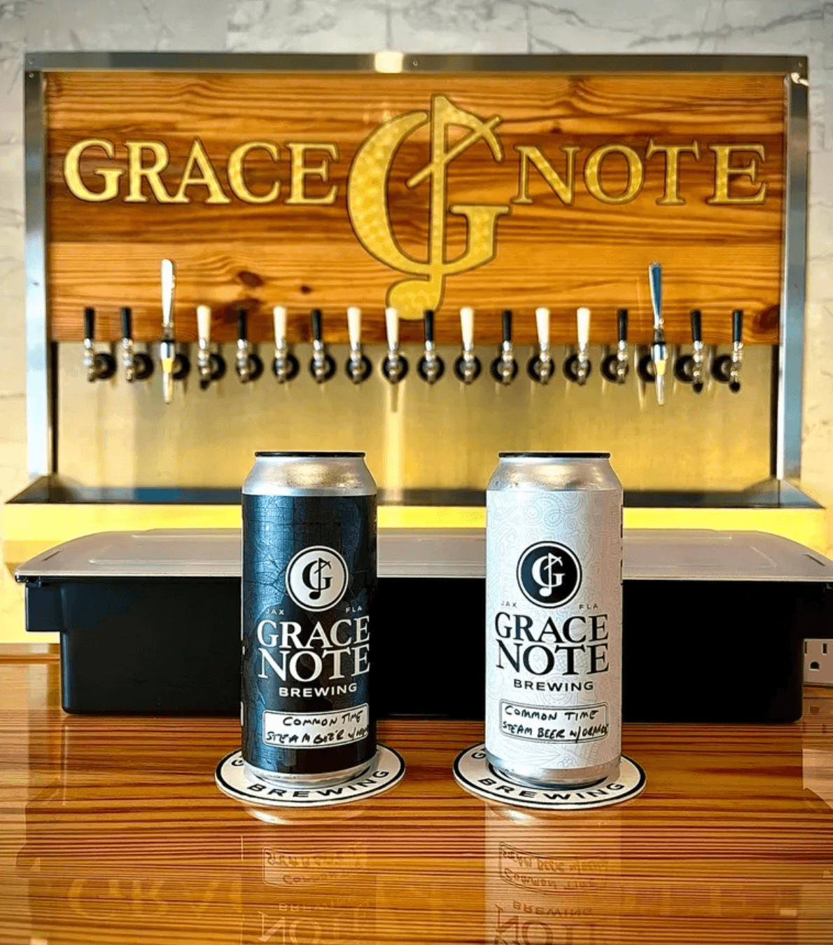 people at lighthouse bar