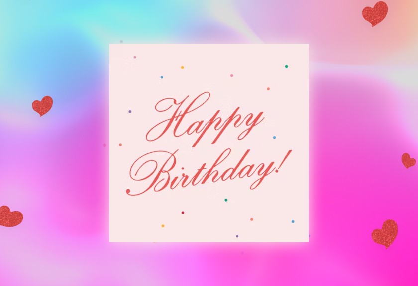 Quarter-life crisis funny meme birthday invitation with a pink heart-shaped cake and soft ribbon decor