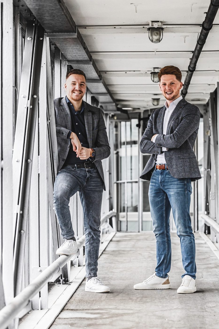 Matthias Boer en Christian van Dommelen, oprichters van Extensio