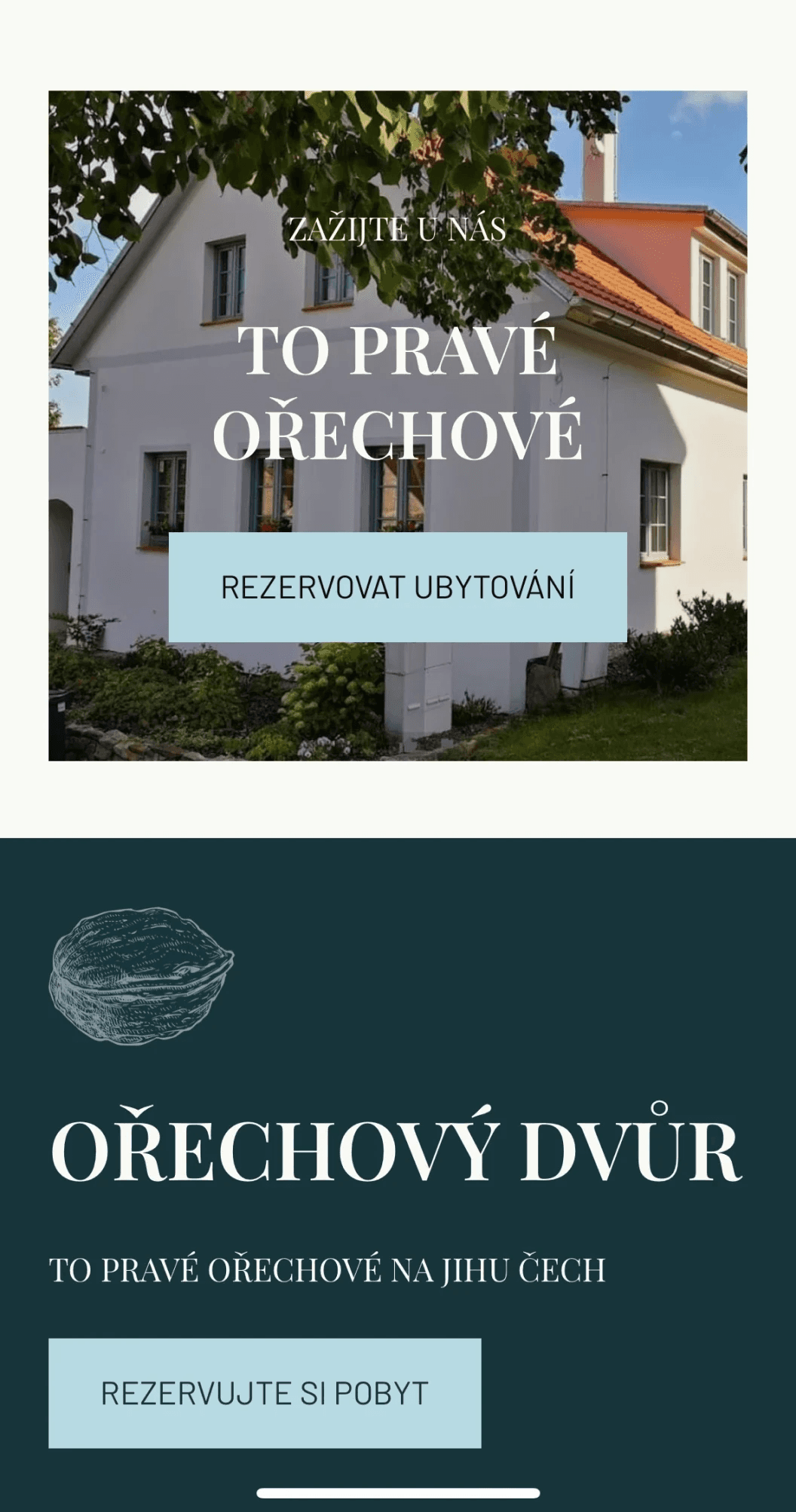 Ořechový dvůr & Groovio - Web Phone 1