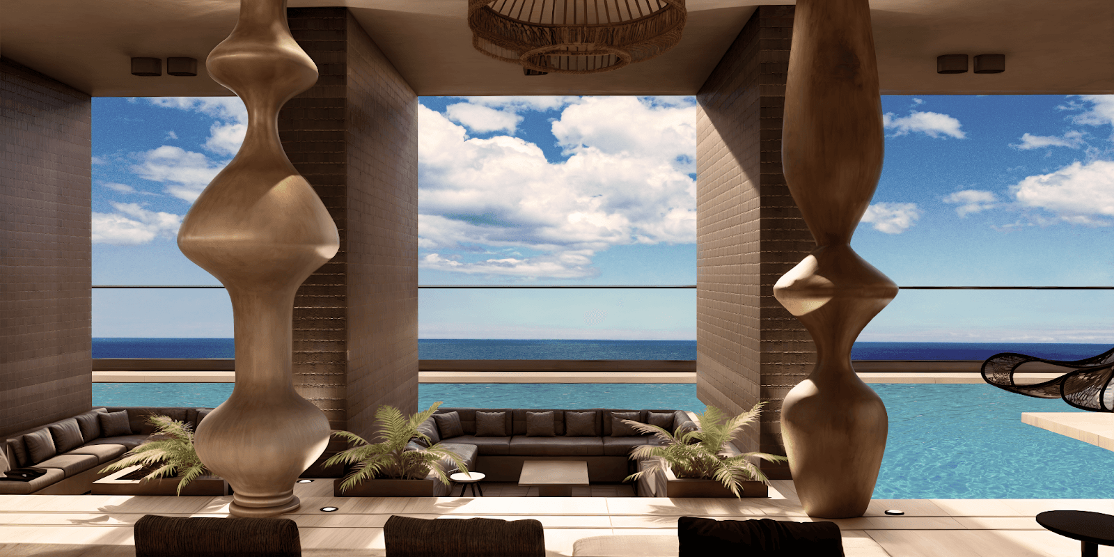 Panama's luxury real estate offerings, showcasing a modern design with ocean views and prime investment opportunities for global investors.