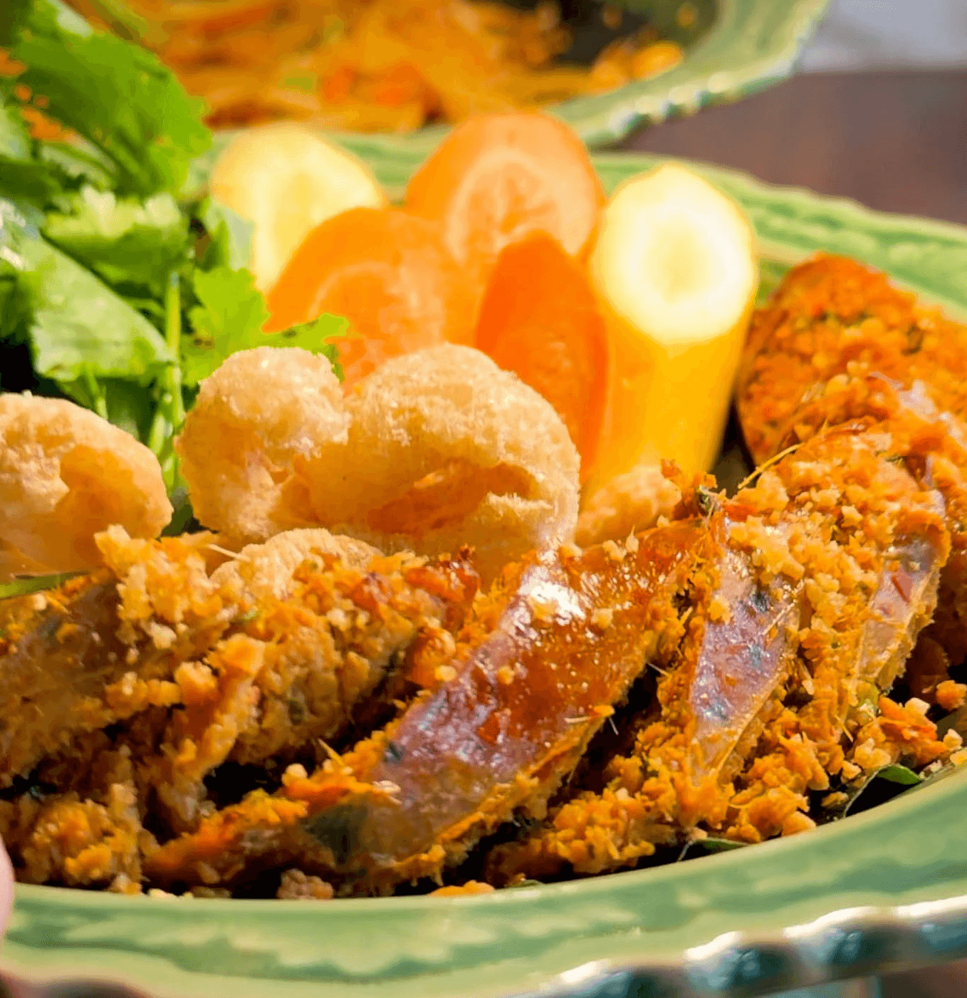 The northern Thai sausage tastes just like what we get in Chiang Mai.