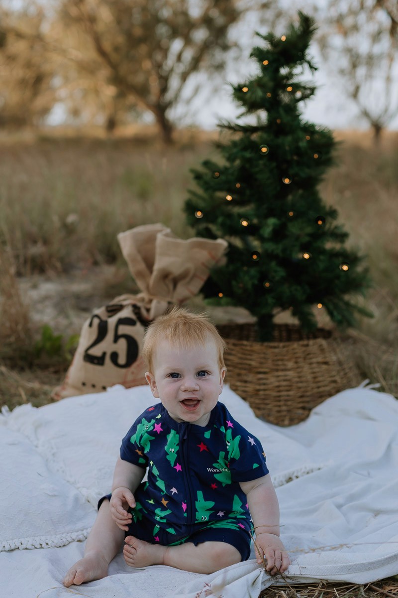 Baby Christmas photography Mackay