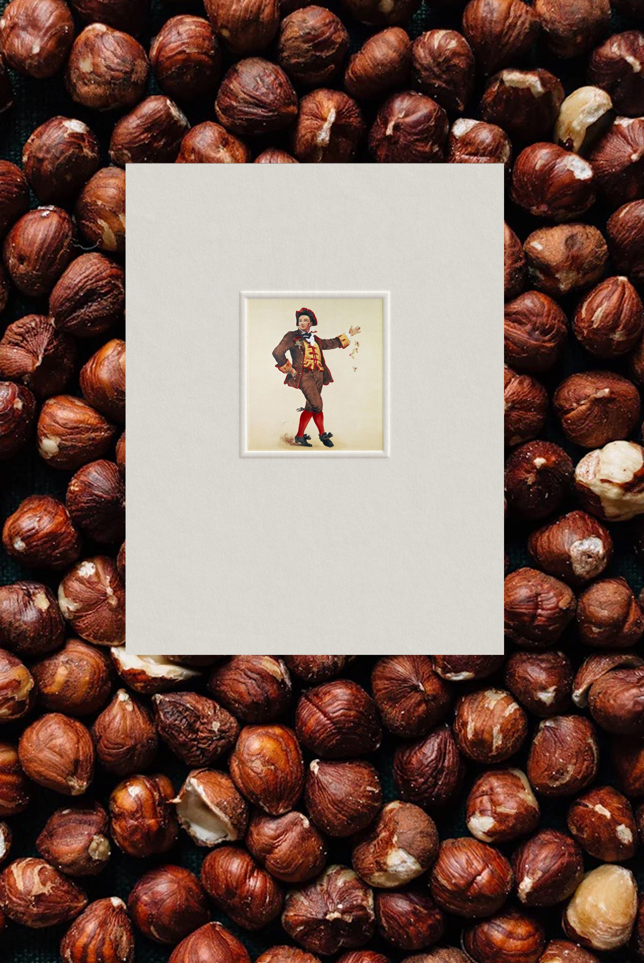 hazelnuts and gianduja from commedia dell-arte