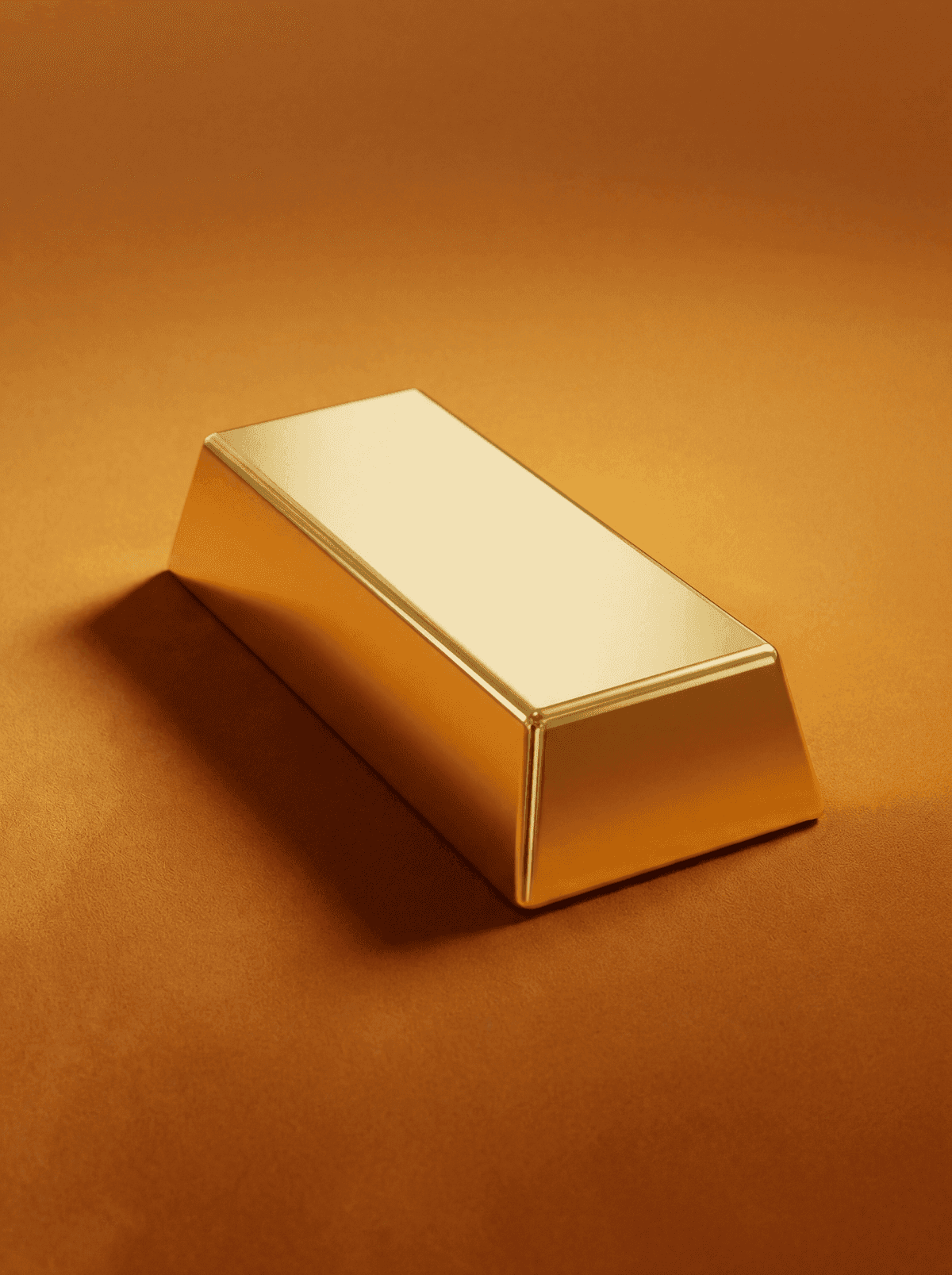 A close up of a gold and silver object