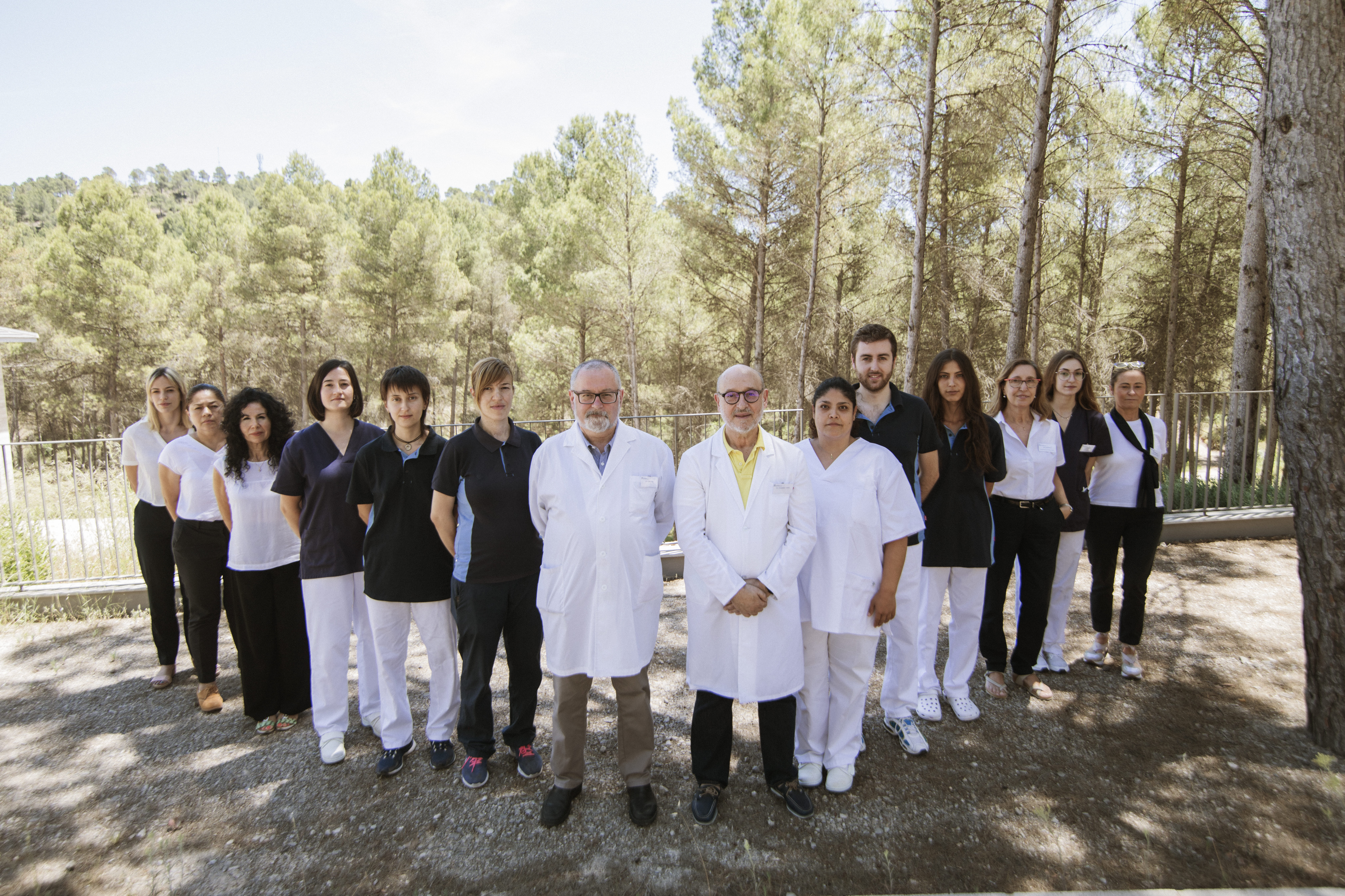 Equipo médico del Balneario de Cofrentes el Balneario más medicalizado de España