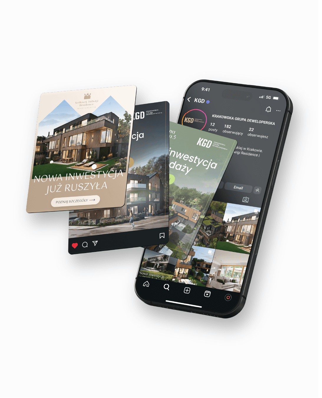 Marketing social media cena