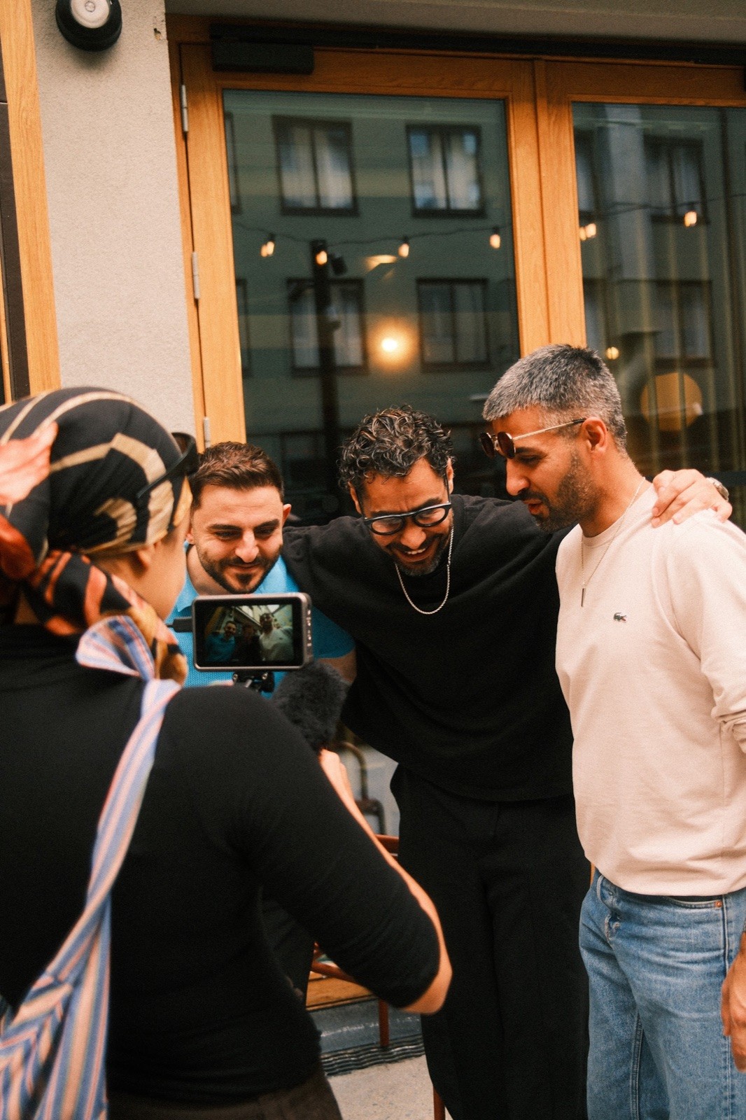 Creator Brunch Club members at an event