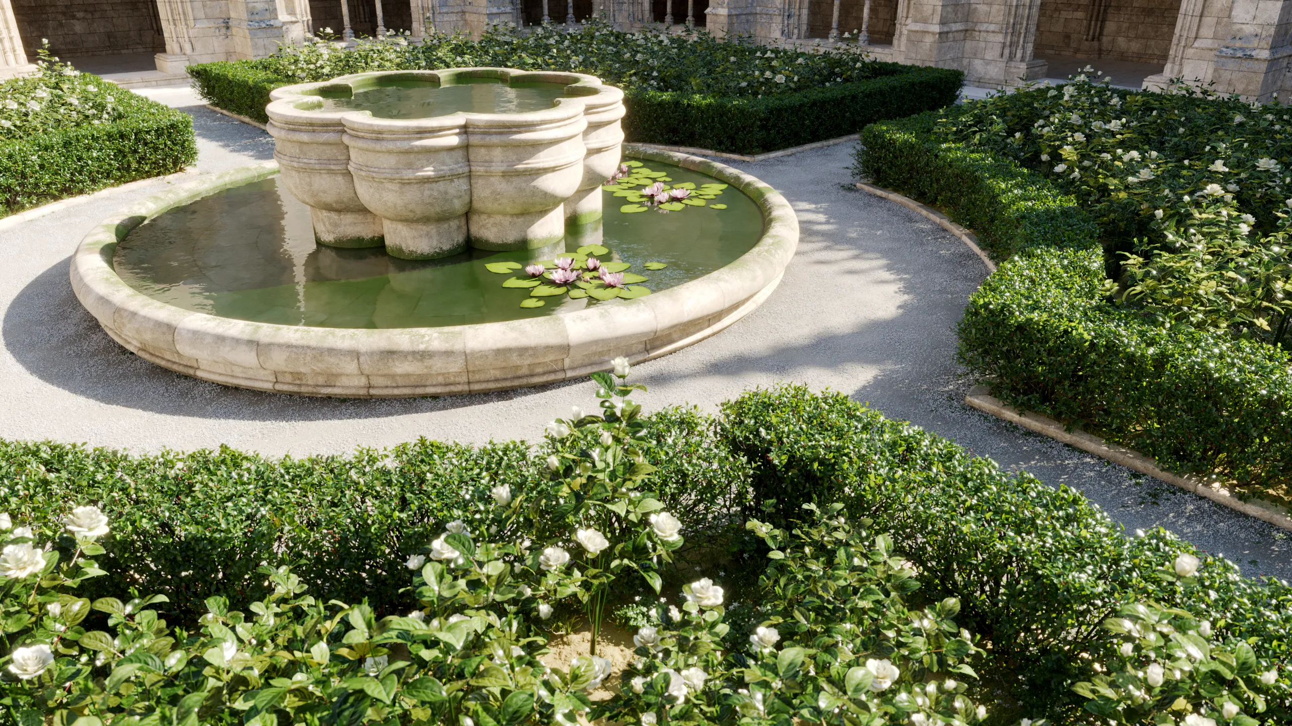 realistyczna wizualizacja ogrodu