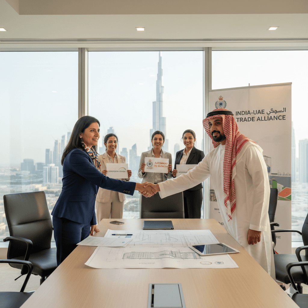 Corporate business discussion in boardroom