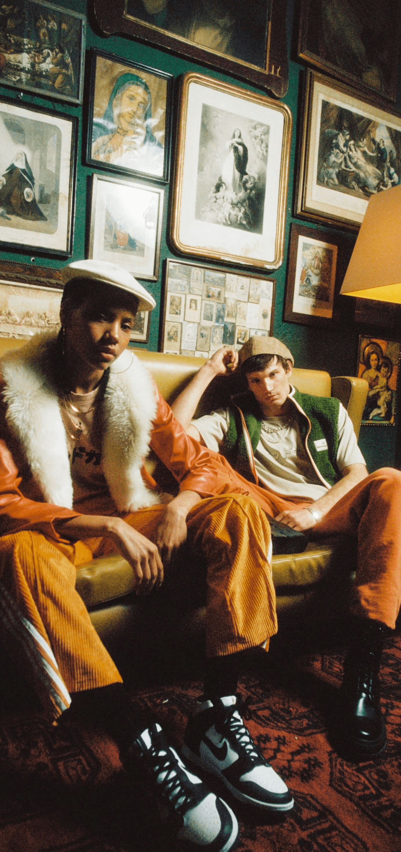 Madkat Models wearing influencer Merch at Photoshoot in Barcelona