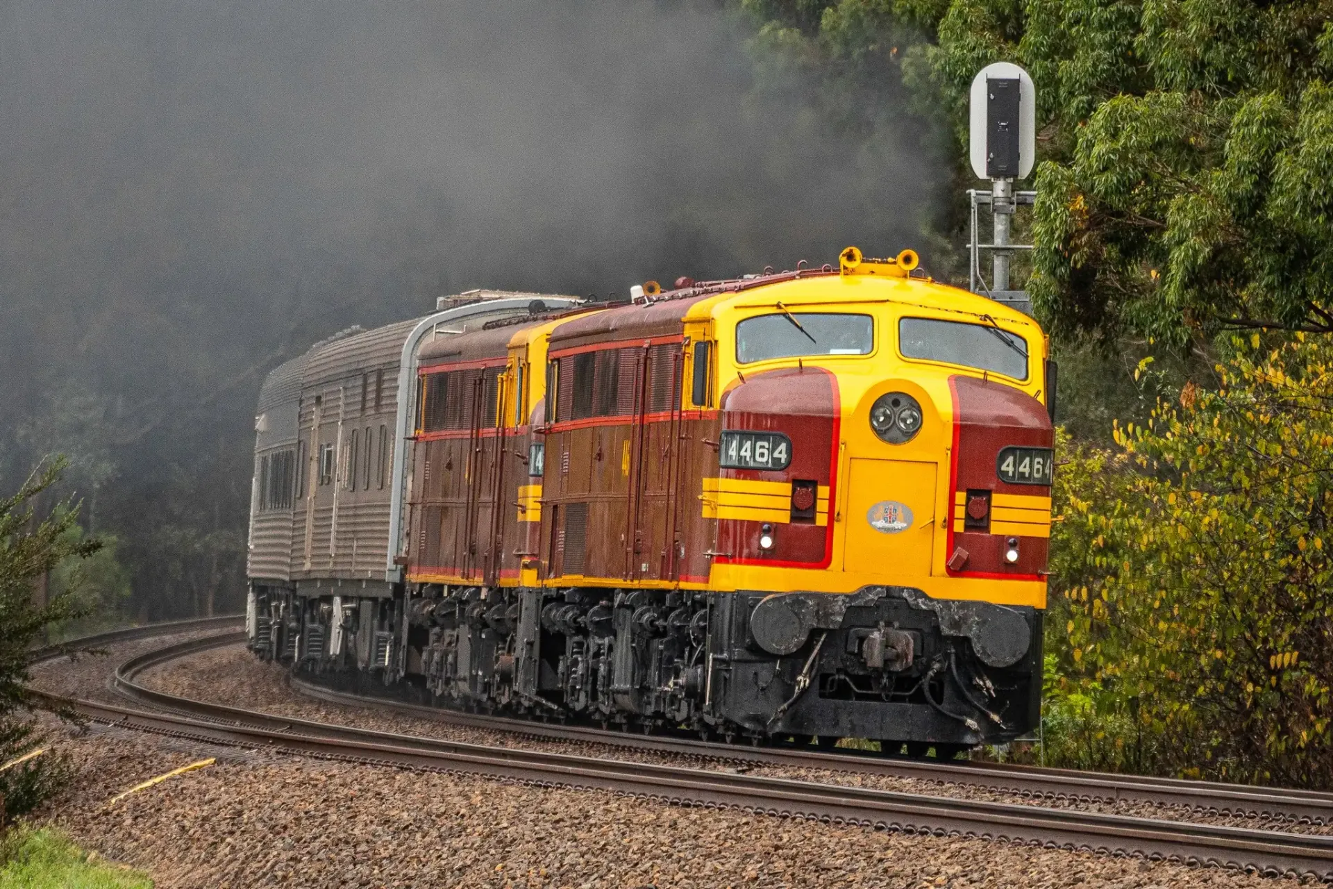 Works underway at Thirlmere on the Loop Line Upgrade Project.