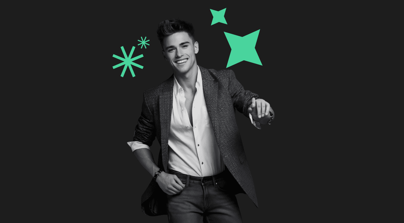 Male influencer in uae