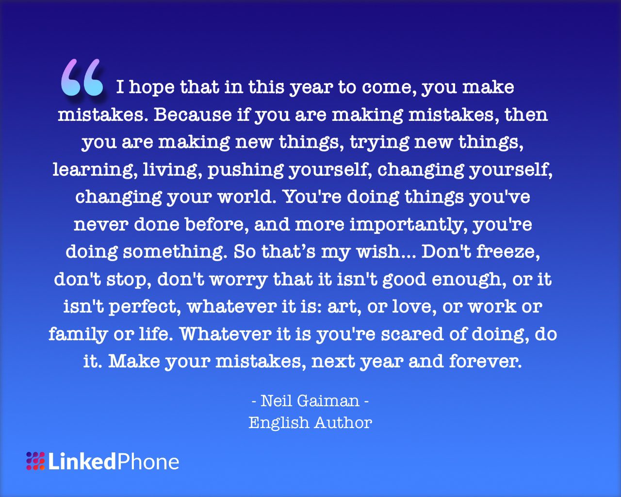 Neil Gaiman Inspirational Motivational Quotes and Sayings