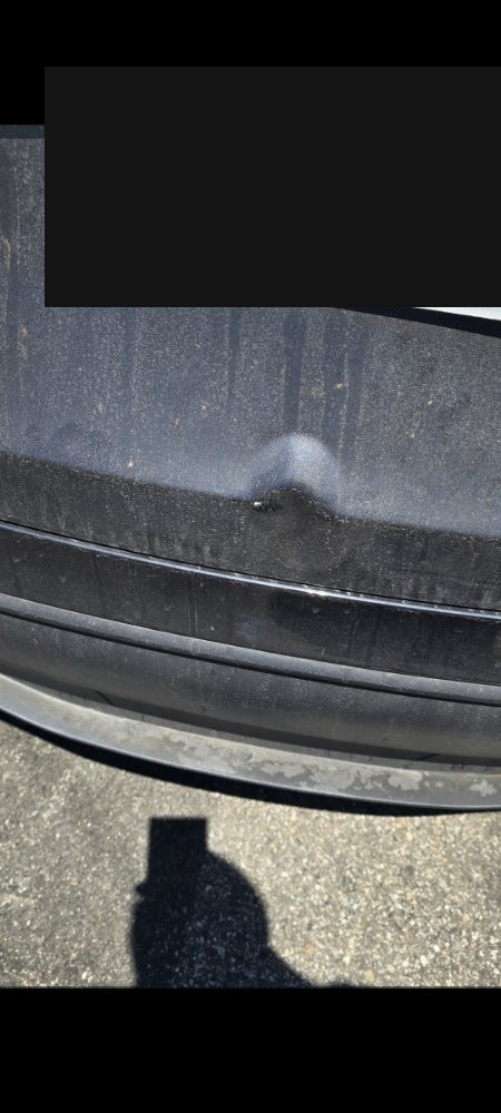 Tesla Model Y tailgate dent repair