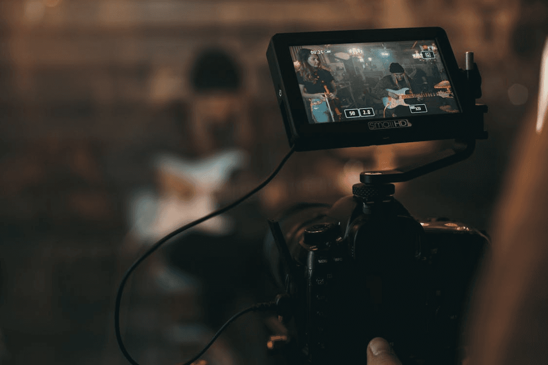 recording music video