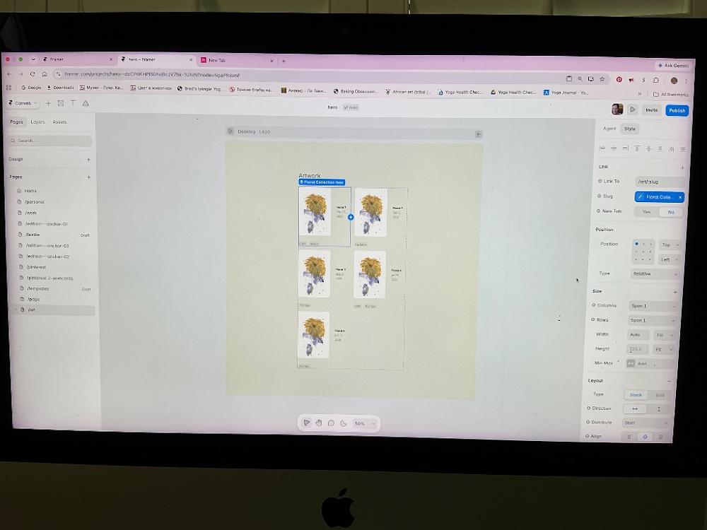 Visually searched image