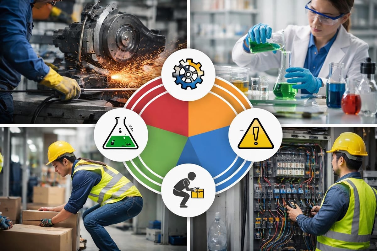 Categories of workplace dangers