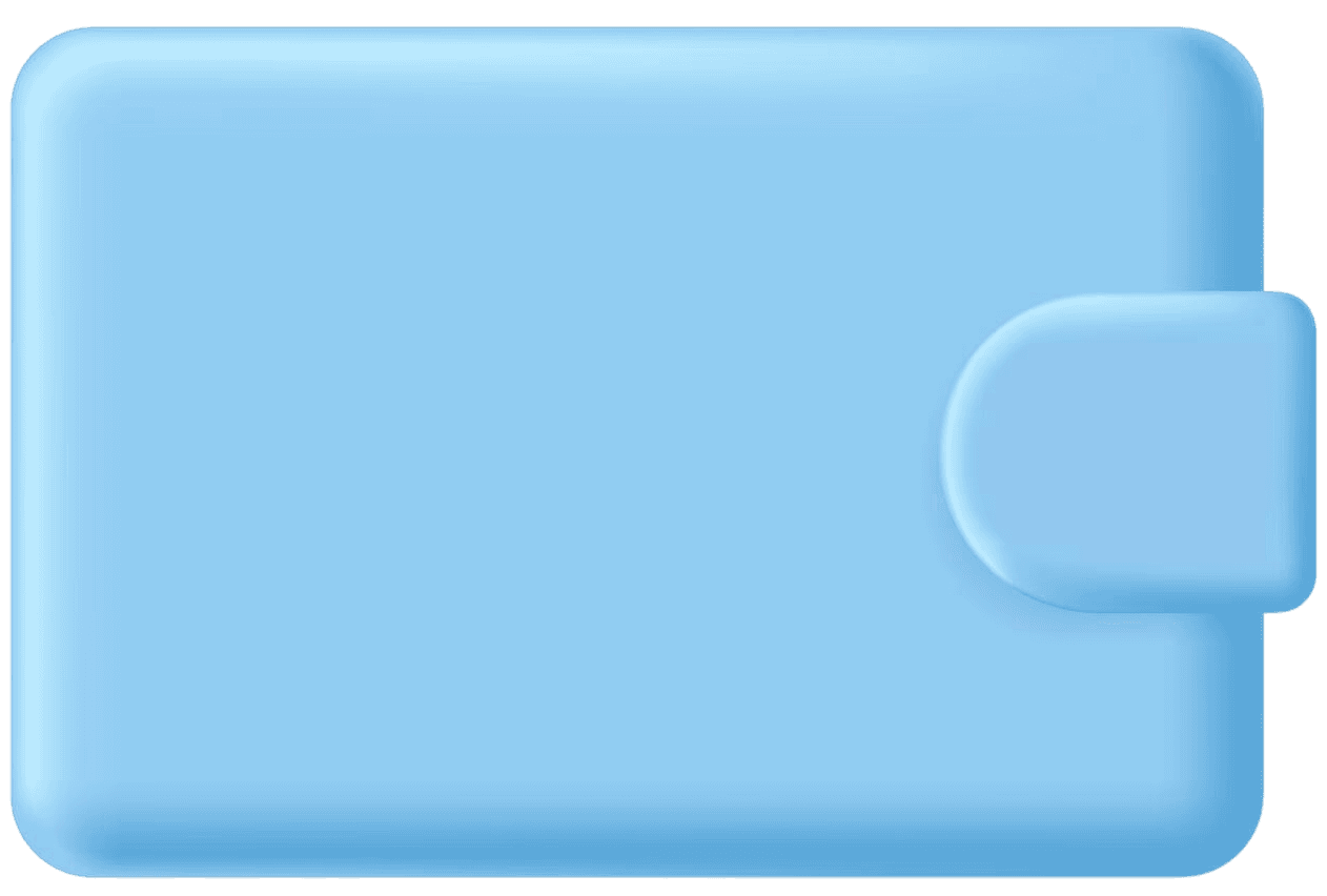 Stylized white envelope icon tilted at an angle, representing a message or notification.